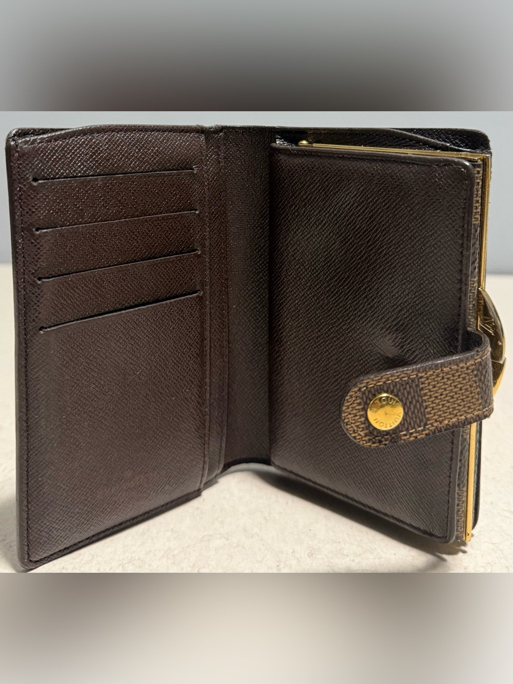 Louis Vuitton Damier Ebene Portefeuille Viennois Bifold Wallet - Picture 9 of 16